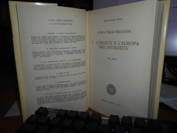 Storia delle Religioni l' Oriente e l' Europa nell' Antichità