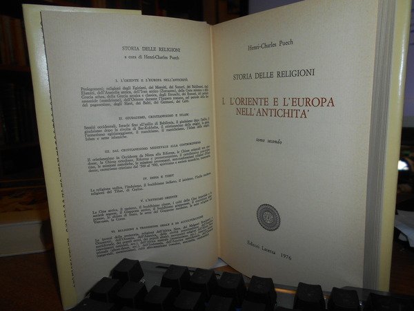 Storia delle Religioni l' Oriente e l' Europa nell' Antichità