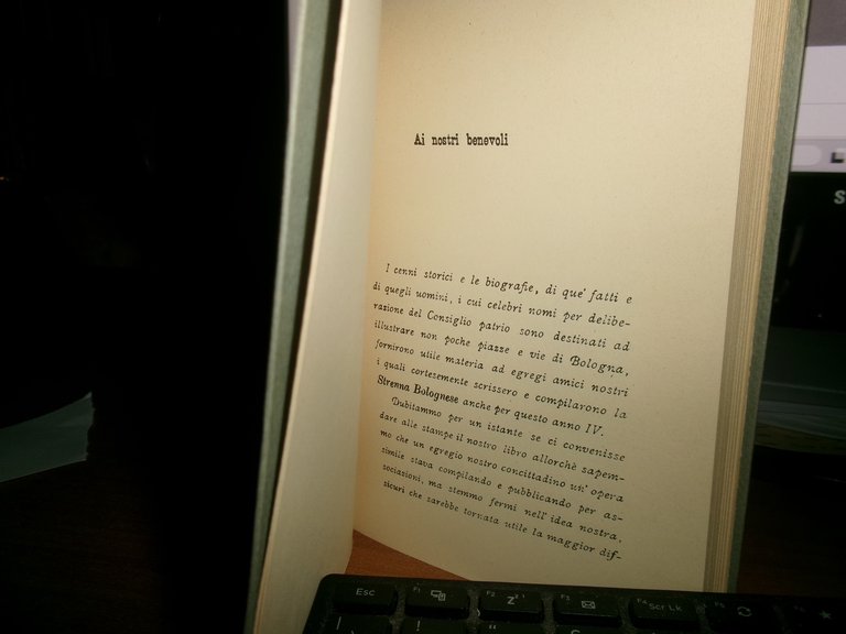 Strade vecchie, nomi nuovi della città di Bologna. Strenna bolognese …