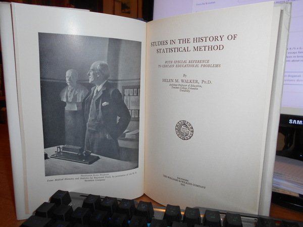 Studies in The History of Statistical Method