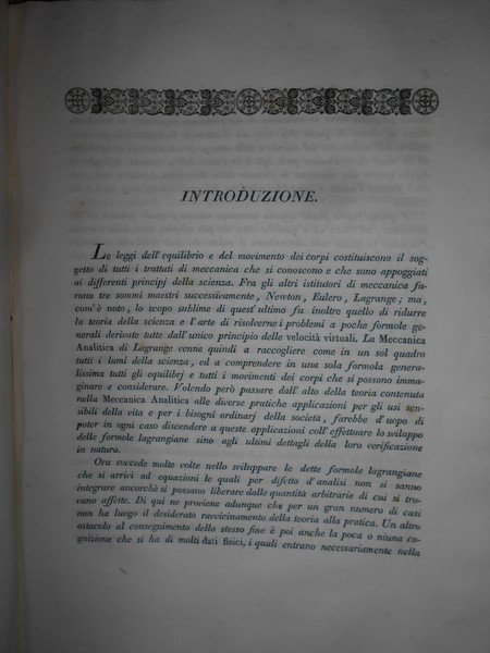 Sulla Nuova Teoria del Moto delle Acque memoria