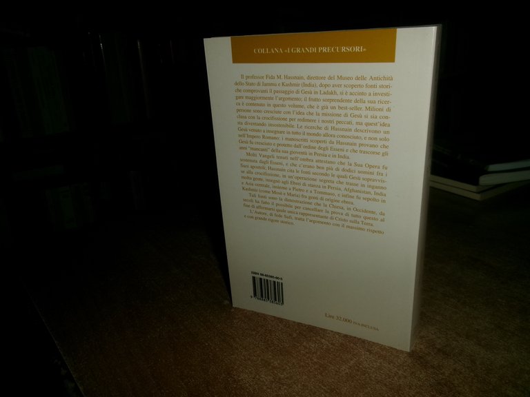 Sulle tracce di Gesù l'esseno. Le fonti storiche buddhiste... FIDA …