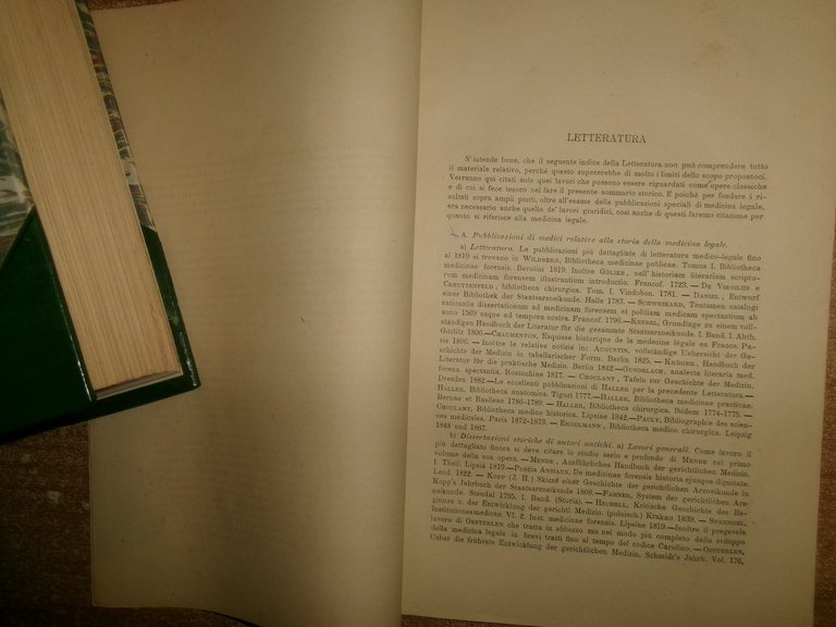 Sviluppo storico della MEDICINA LEGALE pel Dottor VITTORIO JANOVSKY