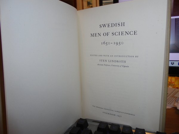 SWEDISH MEN OF SCIENCE 1650 - 1950