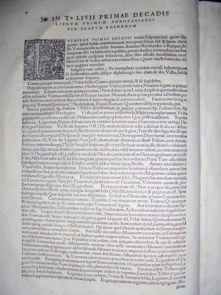 T. Livii patavini latinae historiae principis decades tres cum dimidia, …