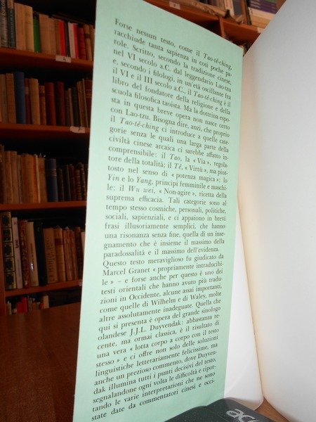 TAO TE CHING. Il libro della Via e della Virtù