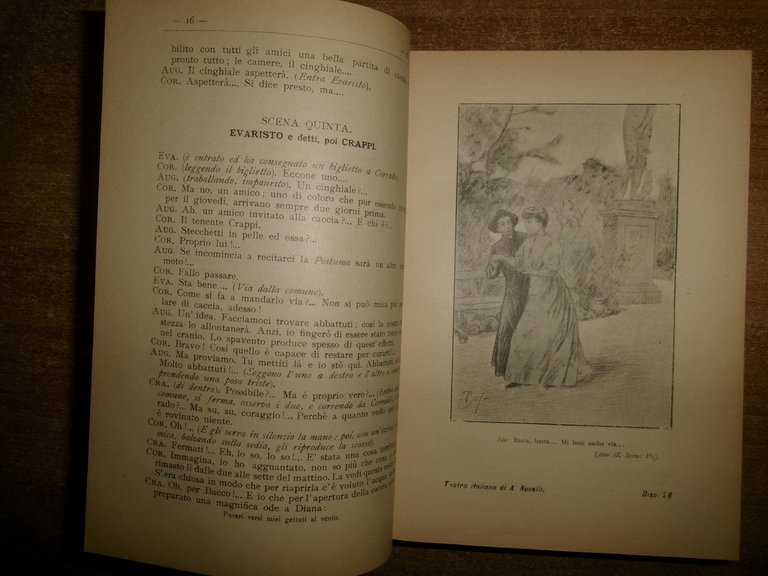 Teatro italiano di AUGUSTO NOVELLI con illustrazioni di A. Bastianini. …