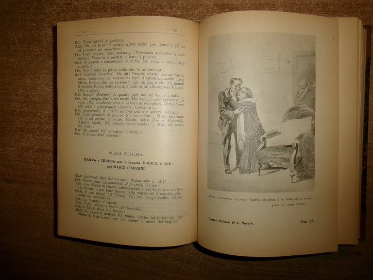 Teatro italiano di AUGUSTO NOVELLI con illustrazioni di A. Bastianini. …