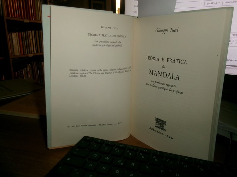 TEORIA E PRATICA del MANDALA con speciale riguardo... GIUSEPPE TUCCI …