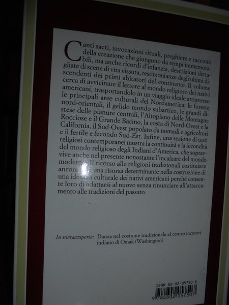 Testi religiosi degli Indiani del Nordamerica - Classici delle religioni …