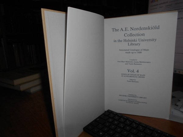 THE A. E. NORDENSKIÖLD COLLECTION IN THE HELSINKI UNIVERSITY LIBRARY: …
