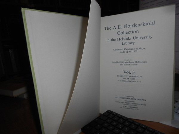 THE A. E. NORDENSKIÖLD COLLECTION IN THE HELSINKI UNIVERSITY LIBRARY: …