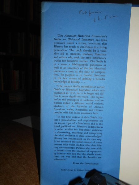 The American Historical Association's Guide to Historical Literature