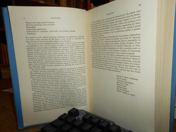 The American Historical Association's Guide to Historical Literature