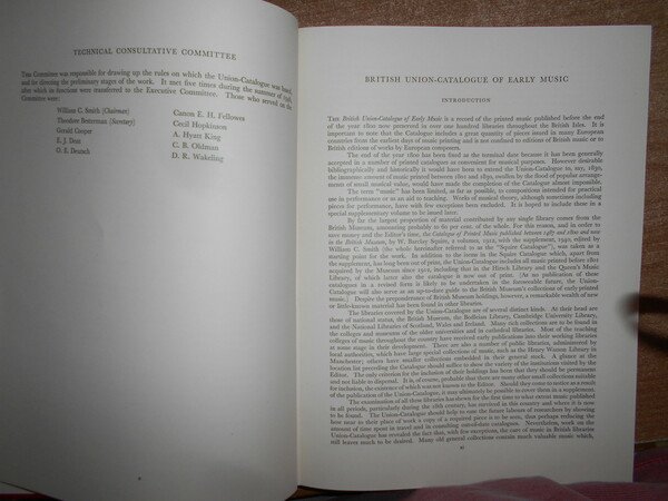 The British Union-Catalogue Of Early Music Printed Before The Year …