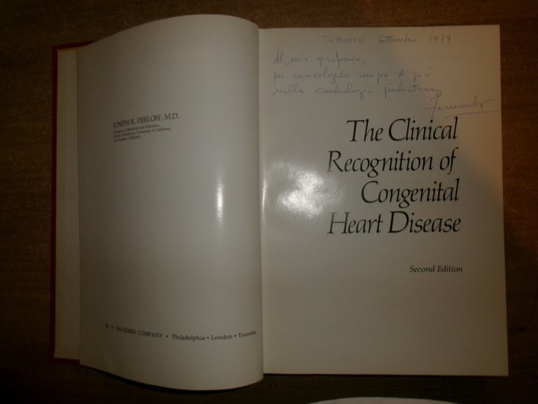 The Clinical Recognition of Congenital Heart Disease. JOSEPH PERLOFF 1978