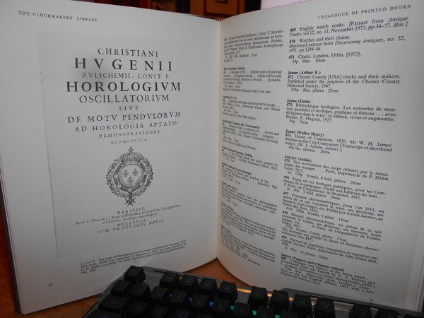 The Clockmakers' library: The catalogue of the books and manuscripts …