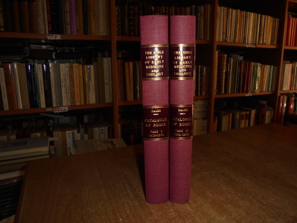 THE COLE LIBRARY OF EARLY MEDICINE AND ZOOLOGY