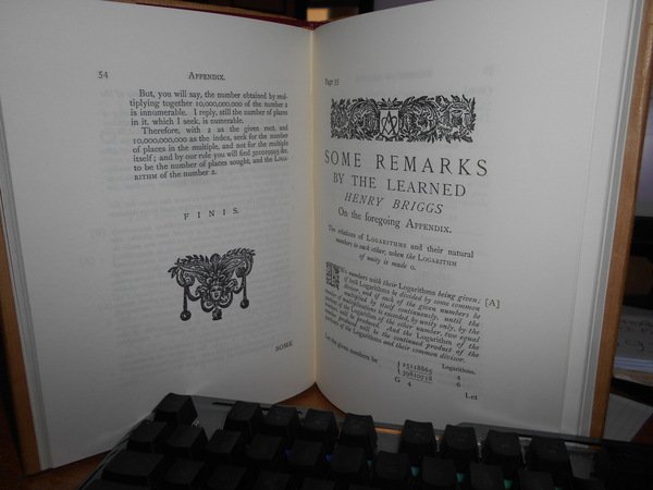 The Construction of the Wonderful Canon of Logarithms