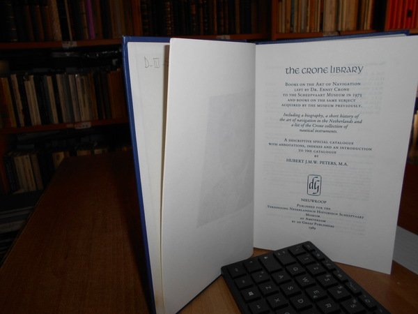THE CRONE LIBRARY. Books on the Art of Navigation Left …