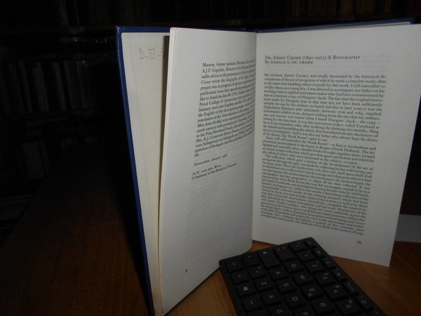 THE CRONE LIBRARY. Books on the Art of Navigation Left …
