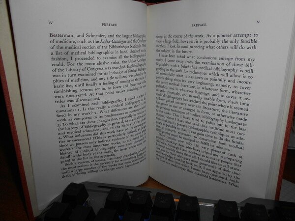 The development of Medical Bibliography