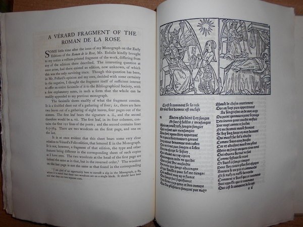 The Early Editions of THE ROMAN DE LA ROSE + …