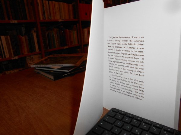 The Ethics of Judaism:Foundation of Jewish Ethics