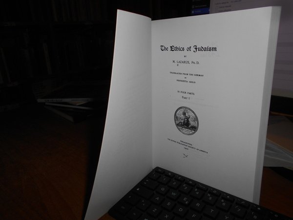 The Ethics of Judaism:Foundation of Jewish Ethics