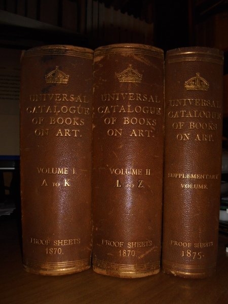 The First Proofs o the UNIVERSAL CATALOGUE of Books on … | Immagine Gallery 1