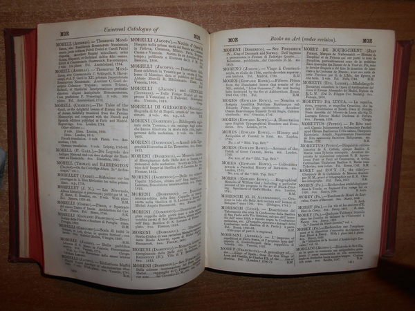 The First Proofs o the UNIVERSAL CATALOGUE of Books on …