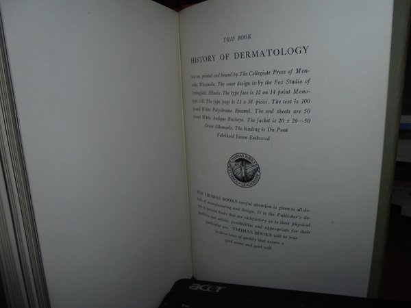The History of DERMATOLOGY