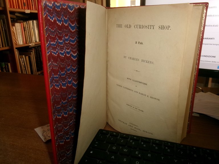 The Old Curiosity Shop. A tale. With illustrations by George …