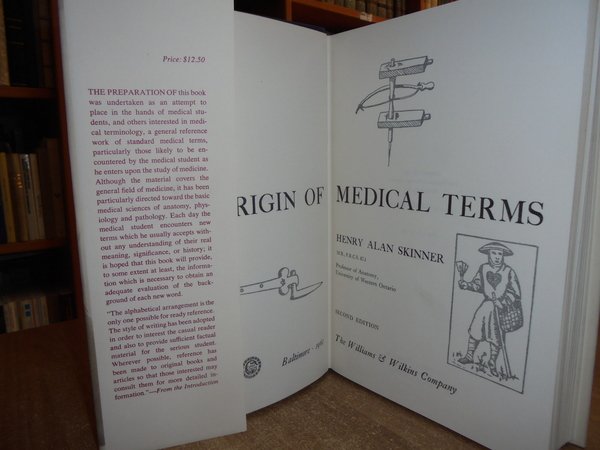 The Origin of MEDICAL TERMS