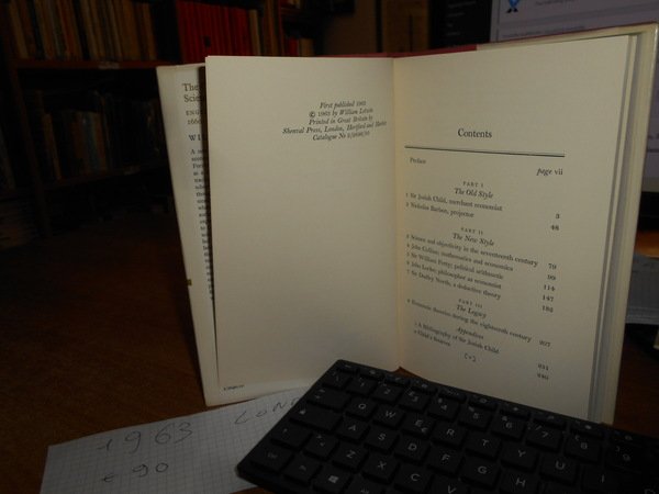 The Origins of Scientific Economics English Economic Thought
