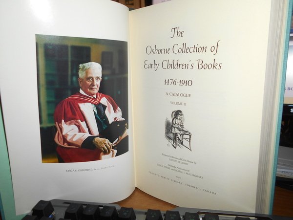 The Osborne Collection of Early Children's Books 1566-1910