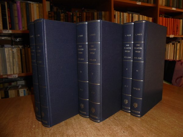 THE PLANTIN PRESS (1555-1589). A Bibliography of the Works printed …