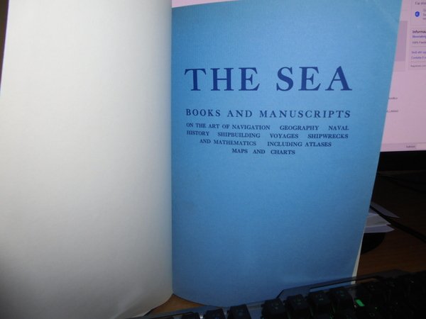 THE SEA Books and Manuscripts on the Art of Navigation, …