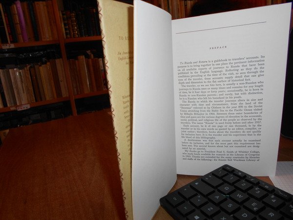 To Russia AND RETURN. An Annotated Bibliography of Travels English …