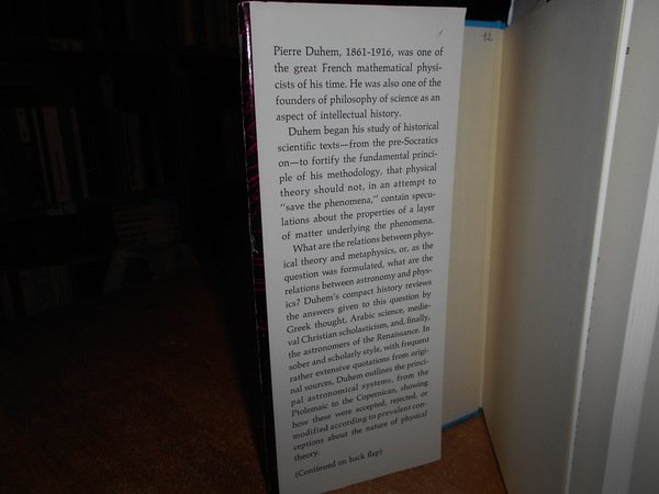 To Save the Phenomena. An Essay on the idea of …
