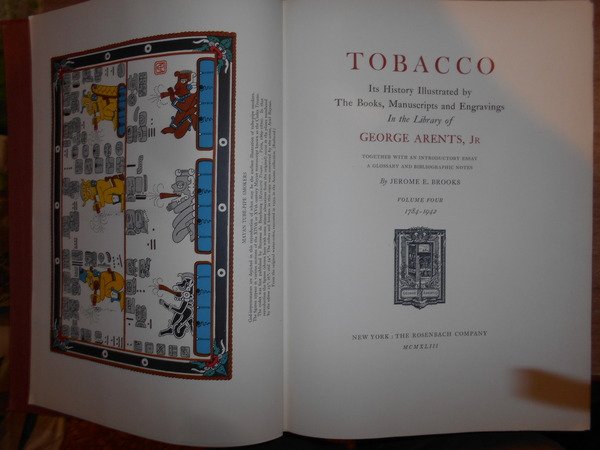 TOBACCO Its History Illustrated by The Books, Manuscripts and Engravings …