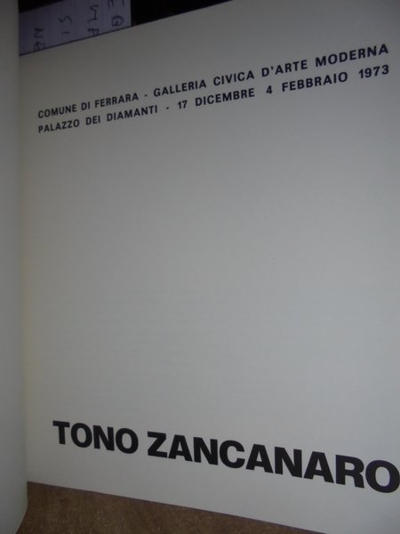 TONO ZANCANARO