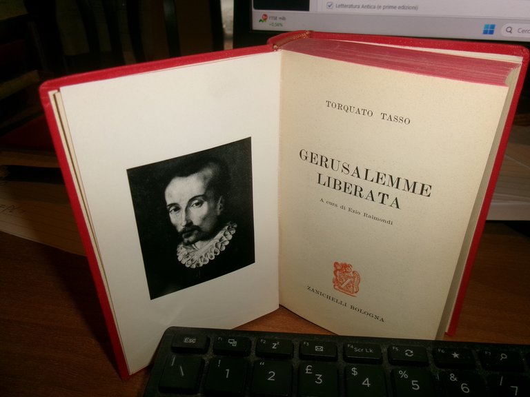 TORQUATO TASSO - GERUSALEMME LIBERATA a cura di Ezio Raimondi …