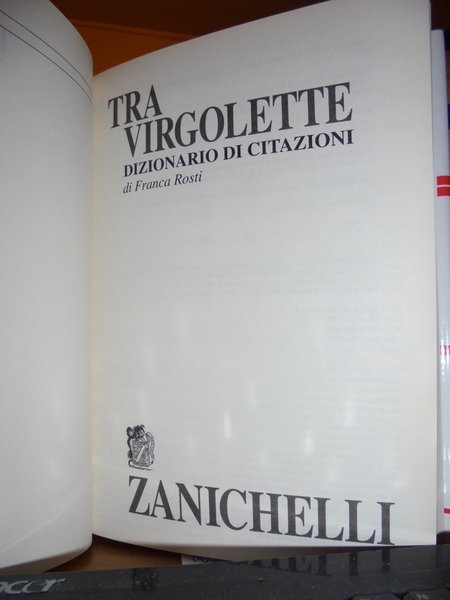 Tra virgolette dizionario di citazioni