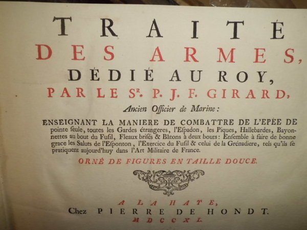 Traité des Armes, dédié au Roy