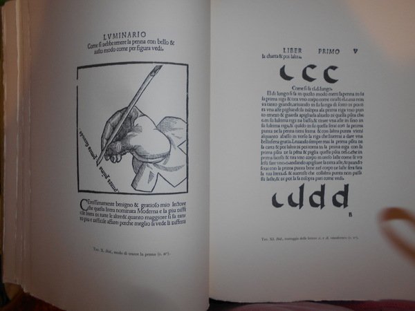 TRATTATI DI SCRITTURA DEL CINQUECENTO ITALIANO