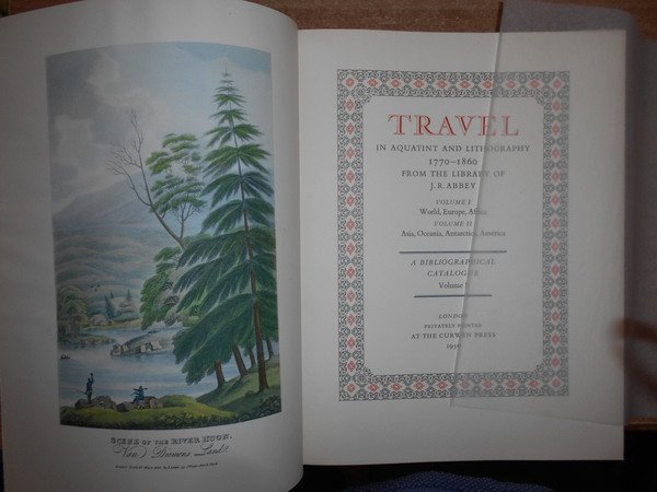 TRAVEL in AQUATINT and Lithography 1770-1860. A Bibliographical Catalogue