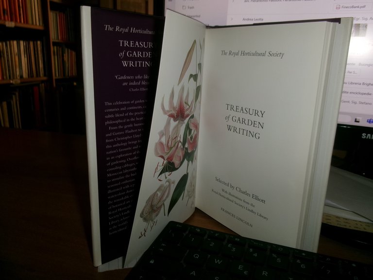 TREASURY of GARDEN WRITING. CHARLES ELLIOT 2005