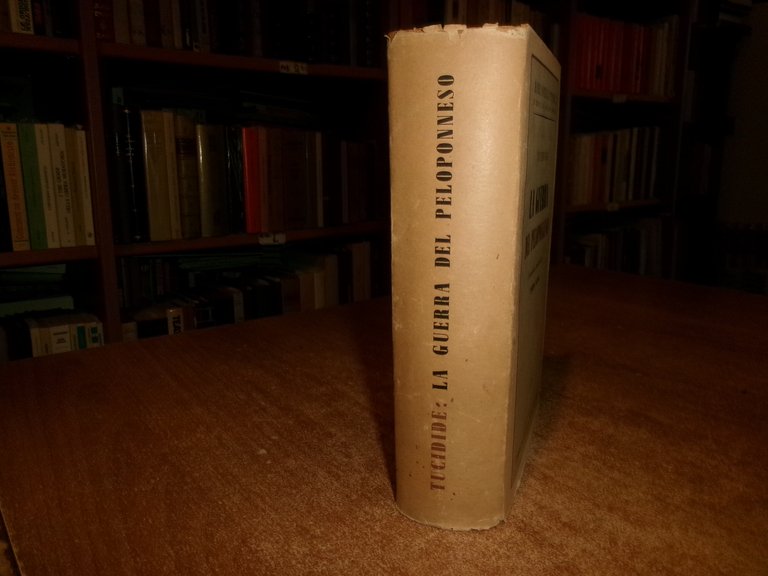 TUCIDE. La Guerra del Peloponneso... PERO SGROI 1942