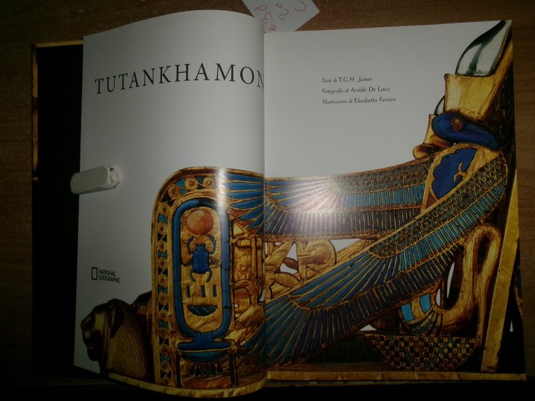 TUTANKHAMON. Testi di T.G.H. JAMES...National Geographic, 2022